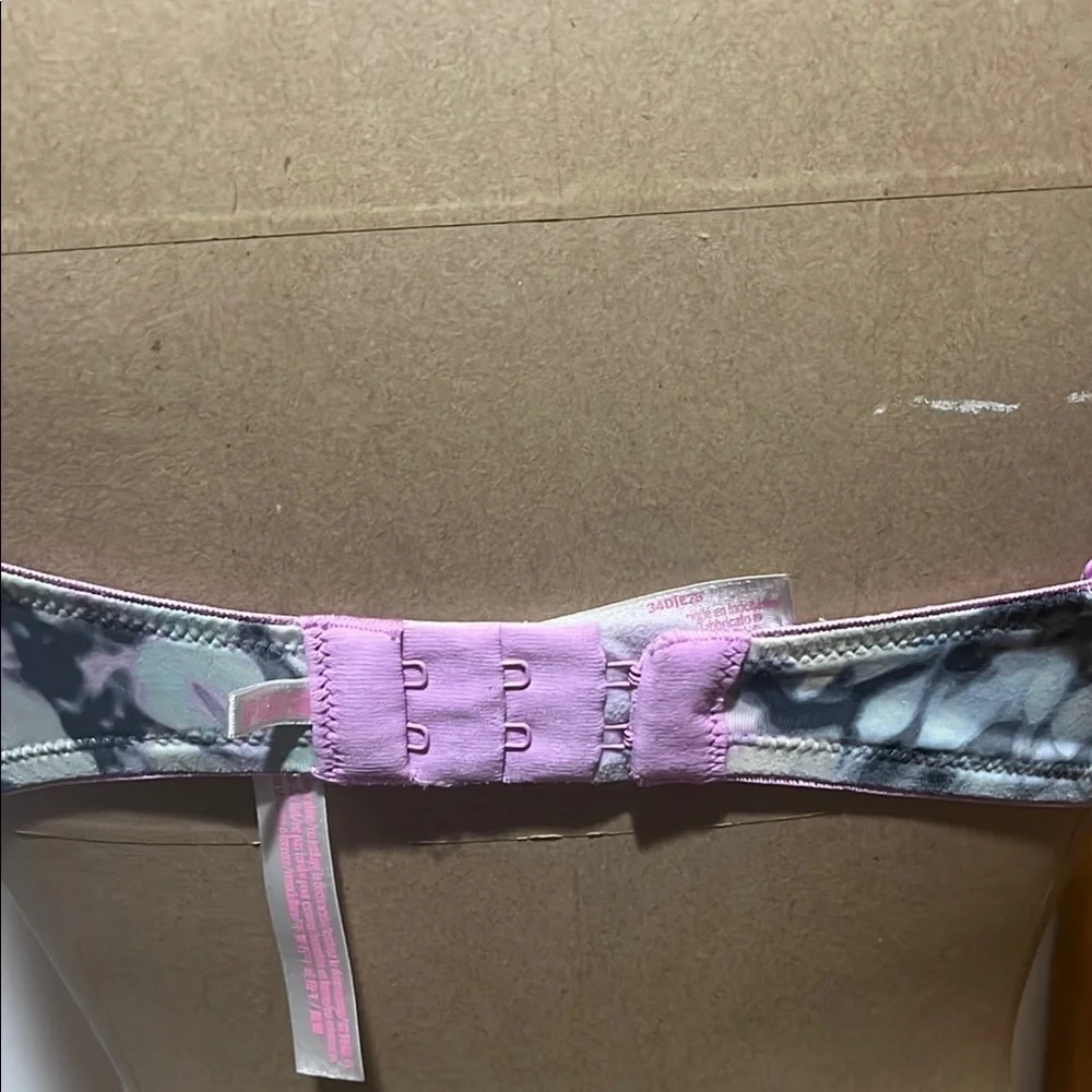 PINK Victoria's Secret Marble Effect Bra